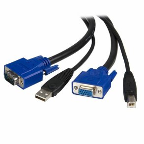 KVM-kontakt Startech SVUSB2N1_10          3 m