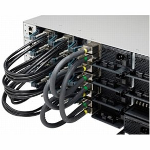 UTP kategori 6 stift netvrkskabel CISCO STACK-T1-50CM= Sort 50 cm