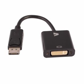 DisplayPort til DVI-mellemstik V7 CBLDPDVI-1N Sort