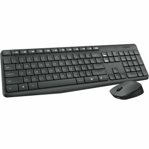 Tastatur og tr�dl�s mus Logitech MK235