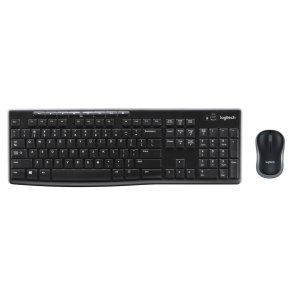 Tastatur og tr�dl�s mus Logitech 920-004512 Qwerty Italiensk Italiensk