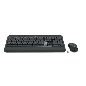Tastatur og tr�dl�s mus Logitech MK540 Qwerty UK Hvid Sort Sort/Hvid