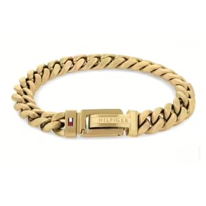 Armbnd til mnd Tommy Hilfiger 1692101 Gylden