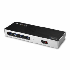 USB Hub Startech DK30A2DH Sort/Slvfarvet Slvfarvet 40 W