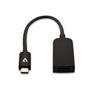 USB-C til HDMI-adapter V7 V7UCHDMISL-1E Sort