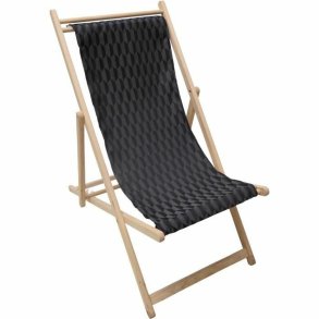 Lealnik Jardin Prive Sort Geometri 132 x 55 x 35 cm birketr�