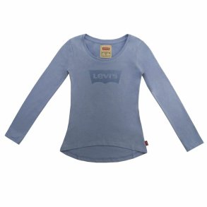Langrmet T-shirt til Brn Levi's Fille Lysestlbl
