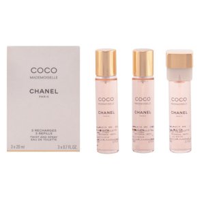 Dameparfume Coco Mademoiselle Chanel EDT 3 x 20 ml 20 ml 60 ml