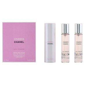 Parfume s�t til kvinder Chance Eau Tendre Chanel (3 pcs)
