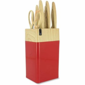 Knivst Menastyl polypropylen Pink 6 Dele (6 enheder)