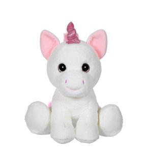 Bamse Gipsy Eyes Pets Hvid 40 cm Enhjrning