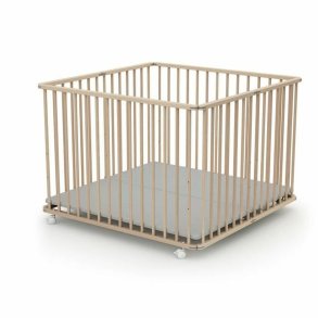 Legeplads WEBABY 100 x 100 cm Beige