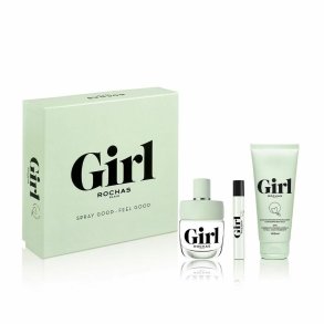 Parfume st til kvinder Rochas Girl EDT 3 Dele