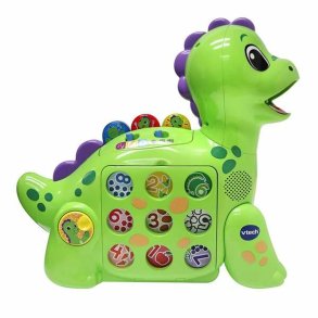 Interaktivt legetj Vtech 35 x 13,3 x 33 cm Grn Dinosaur Interaktivt legetj Tegning Magnetisk ble