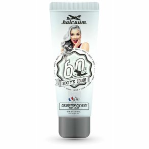 Semi-permanent Farve Hairgum Sixty's Color Hvid (60 ml)