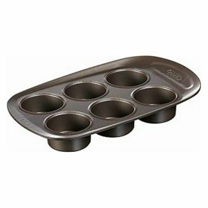Muffinform Pyrex Brun Metal