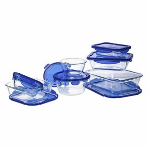 Madkassest Pyrex Cook & Go Bl Gennemsigtig