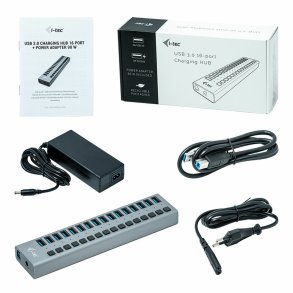USB Hub i-Tec U3CHARGEHUB16 Gr 90 W