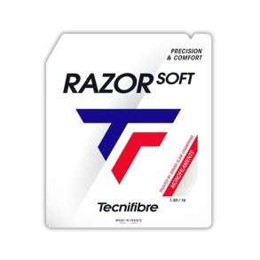 Ketsjer streng Tecnifibre Razor Soft Hvid