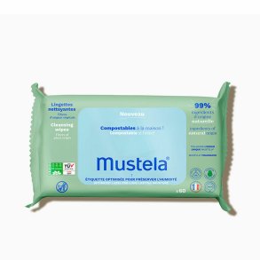 Vdservietter Mustela BIO MUSTELA (60 enheder)