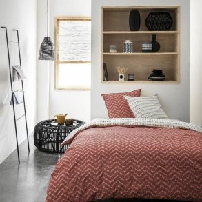 Dynebetrk st TODAY Sunshine 8.20 Hvid Rdbrun rouge Jaune 240 x 260 cm