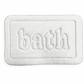 Skridsikker mtte til badekar TODAY Bath PVC 40 x 60 cm Hvid
