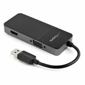 USB til VGA/HDMI-adapter Startech USB32HDVGA Sort 4K Ultra HD