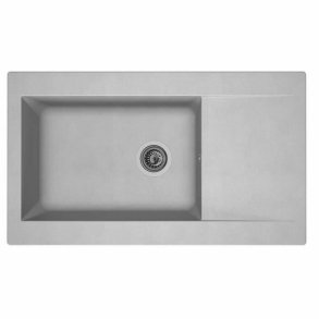 Vask med et rum og drypbakke Stradour