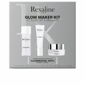 Kosmetik st til kvinder Rexaline Crystal Bright Glow 3 Dele