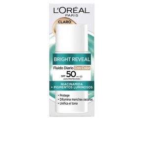 Ansigtscreme L'Oreal Make Up BRIGHT REVEAL NIACINAMIDA Spf 50 50 ml