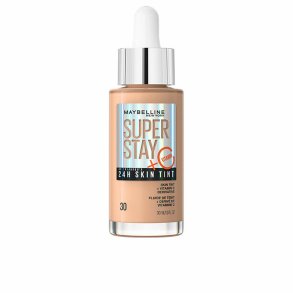 Flydende makeup foundation Maybelline Super Stay Skin Tint C-vitamin N 30 30 ml