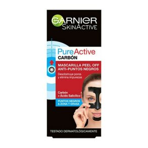Maske til porrerens Pure Active Carbon Garnier (50 ml)