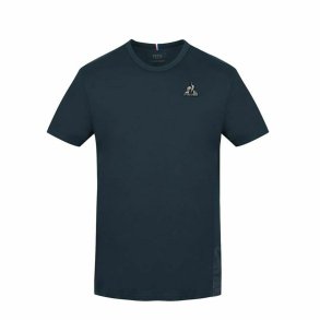 Kort�rmet T-shirt til M�nd Le coq sportif Tech Sort