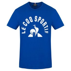 Kort�rmet T-shirt til M�nd  BAT TEE SS N�2M  Le coq sportif  2220665 Bl�