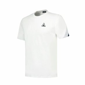 Kortrmet T-shirt til Mnd Le coq sportif Heritage N1 New Brand Hvid