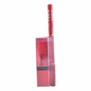 2 i 1 l�beblyant og eyeliner Rouge Bourjois Rouge Edition Velvet (2 pcs)