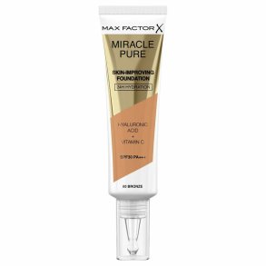 Flydende makeup foundation Max Factor Miracle Pure Spf 30 N 80-bronze 30 ml