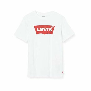 Kort�rmet T-shirt til B�rn Levi's 8157 Hvid