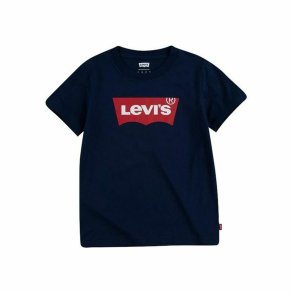 Kort�rmet T-shirt til B�rn Levi's 8E8157 Bl� Marinebl�