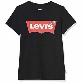 Kort�rmet T-shirt til B�rn Levi's 8157 Sort (14 �r)