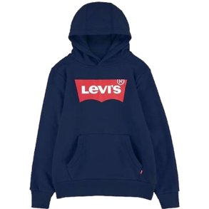 H�ttetr�je til B�rn S KNIT TOP Levi's LVB-BATWING SCREENPRINT HOODIE Marinebl�