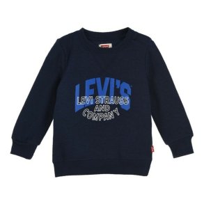 Sweatshirt til B�rn Levi's TWO TONE PRINT Marinebl�
