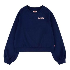 Sweatshirt uden htte til piger Levi's Benchwarmer Mrkebl