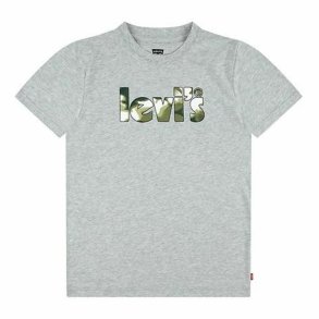 T-shirt Levi's Camo Poster Logo Gray 60731 Gr�