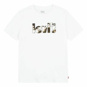 T-shirt Levi's Camo Poster Logo Bright 60732 Hvid