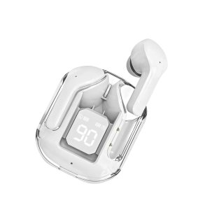 Hovedtelefoner Ledwood CHRYSTAL Hvid