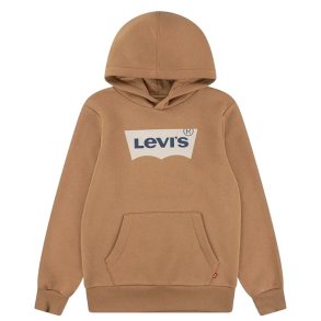 H�ttetr�je til B�rn Levi's Batwing Screenprint Hoodie Brun