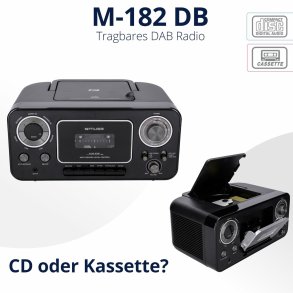 Radiokassette Muse M-182RDC
