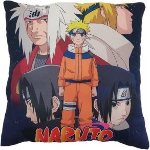 Pude Naruto Multifarvet Polyester Udskrevet Brns