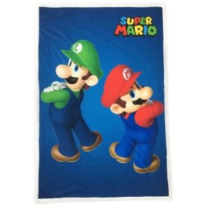 T�ppe Mario Bros 25 x 14 x 26 cm Sort dyr